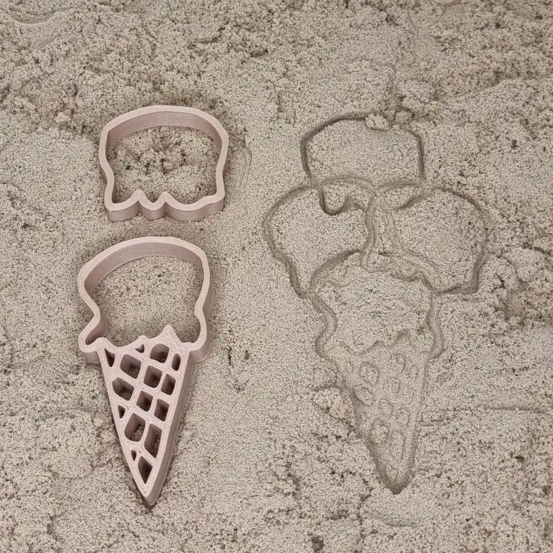 Grennn - Ijsje met bolletje uitsteker voor bij het Magisch Zand - 2 stuks Uitverkoop