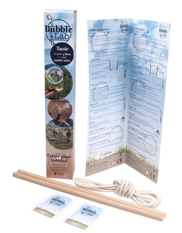 BubbleLab - Standaard Set - grote bellen blazen! Exclusieve Aanbieding