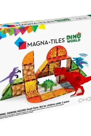 Magna Tiles - Dino World Set - Magnetisch Speelgoed 40 stuks Gratis Retour