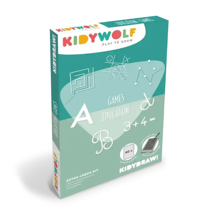 Direct Beschikbaar Kidywolf - Kidydraw-mini refill navulling - 60 kaarten Education & Games