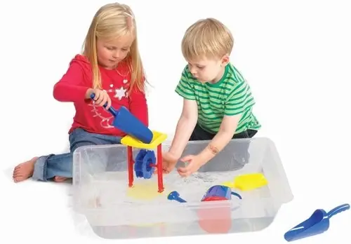 Uitverkoop EDX - Zand en Water bak Transparant