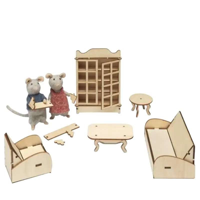 Alleen Vandaag Woonkamer (DIY meubelkit) - Het Muizenhuis