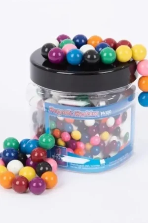 Shaw - 100 magnetische gekleurde knikkers Hete Deal