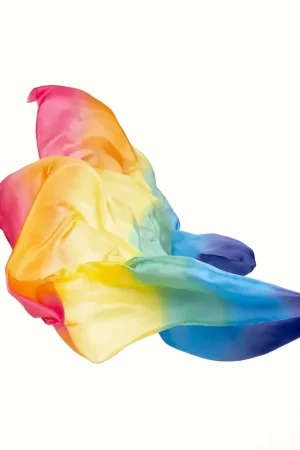 Sarah's Silks Reuze Speelzijde - Giant Playsilk - Regenboog 177 x 89cm Bestel Nu