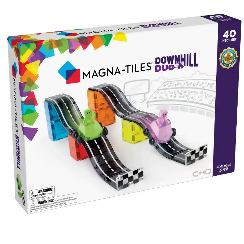 Voordeelprijs Magna Tiles - Downhill Duo 40-delig - Constructiespeelgoed