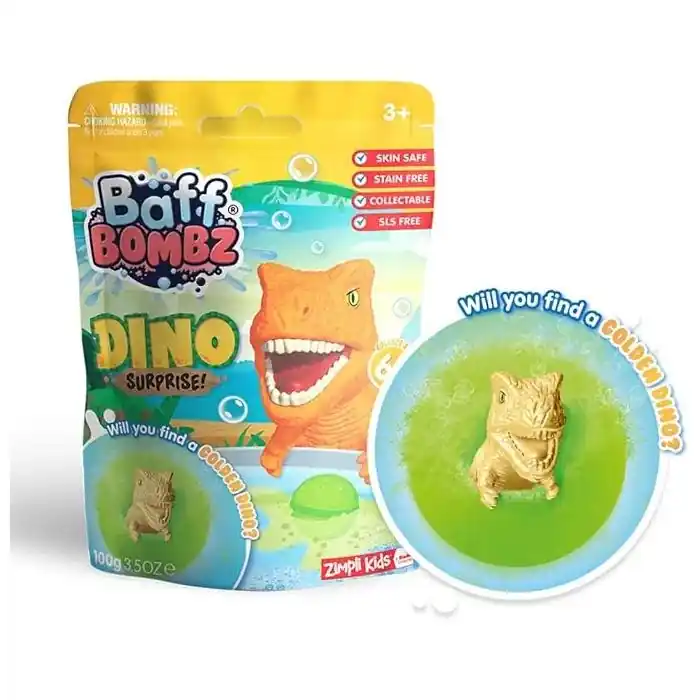 Veilige Betaling Zimpli Kids - Surprise Badbom met Dino