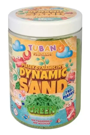 Tuban - magisch zand groen 1 kg Beperkt Aanbod