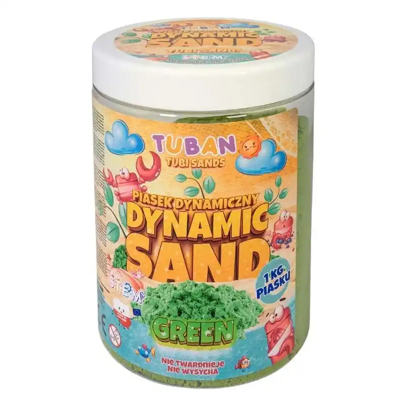 Tuban - magisch zand groen 1 kg Beperkt Aanbod
