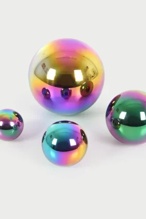 Bestseller TickiT - gekleurde spiegelballen - 4 stuks