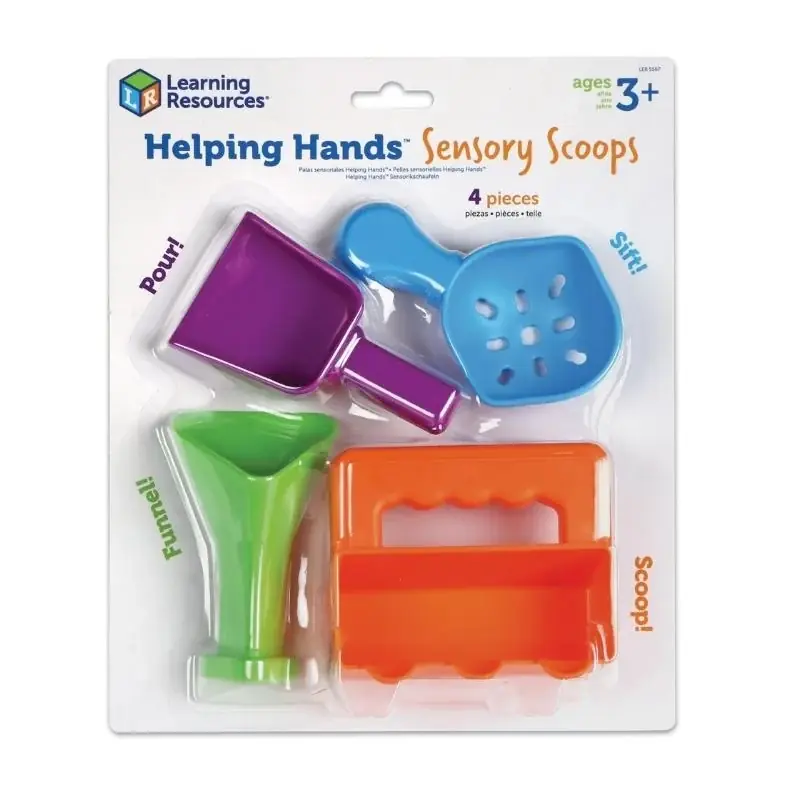 Montessori zand- en waterset 4 stuks - Learning Resources Hete Deal