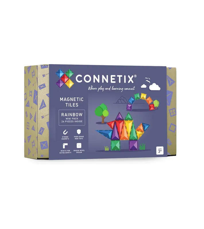 CONNETIX - Rainbow Mini 24 stuks - magnetisch constructiespeelgoed Rechtstreeks Van De Fabrikant