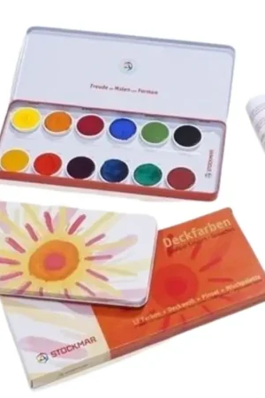Op = Op Stockmar - Plakkaatverfset 12 kleuren