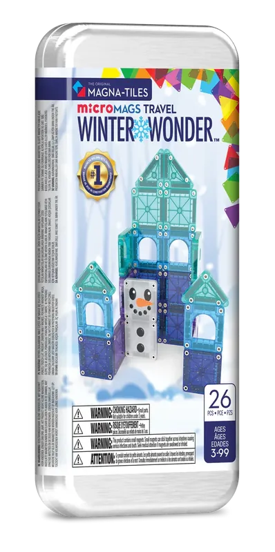 MAGNA-TILES® Winter Wonder 26 stuks Travel Set Superprijs