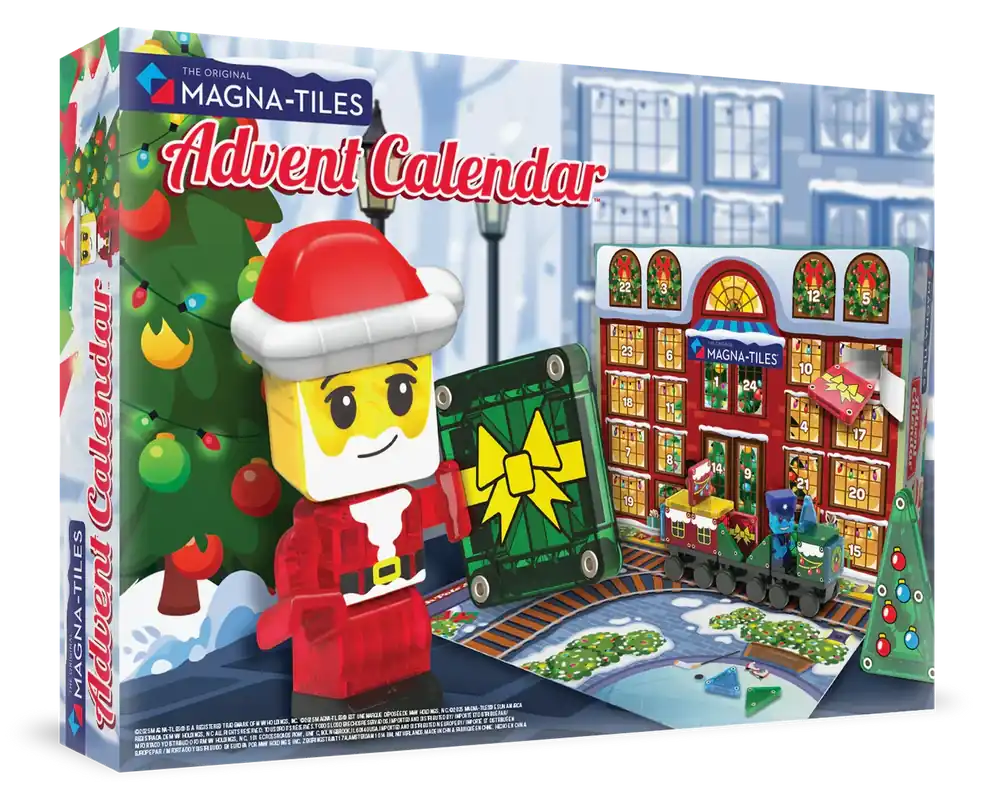 Rechtstreeks Van De Fabrikant MAGNA-TILES® Micromags Adventskalender (limited edition)