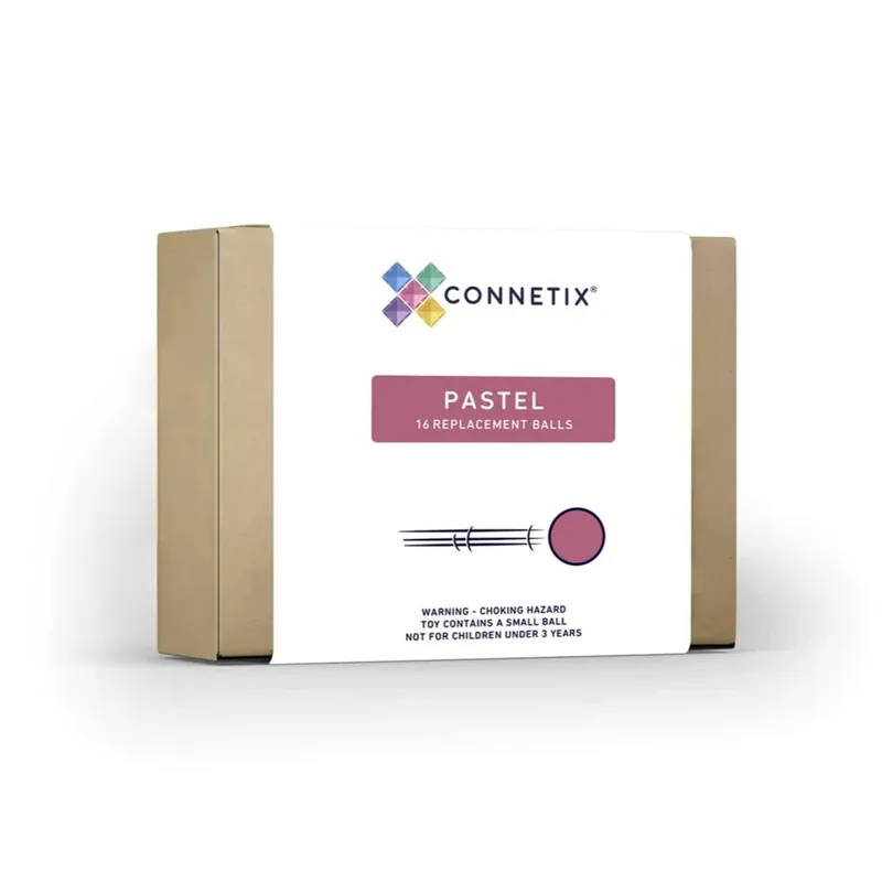 Koopje CONNETIX - 16 Reserve ballen voor Ball Run Pastel