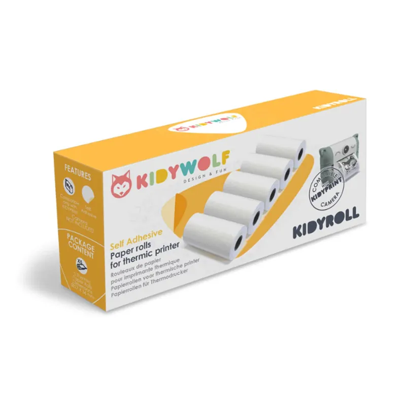 Kidywolf - Kidyroll 5 Zelfklevende Rollen Voor Kidyprint Finale Uitverkoop