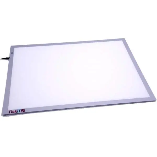 TickIt - A3 Lichttafel Lichtbak Lichtpaneel 46 x 34cm Tijdelijk Beschikbaar