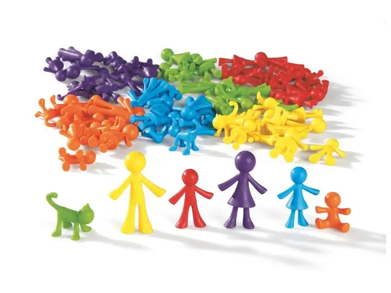 Sorteerspel Family Counters 72 stuks - Learning Resources Hoge Kwaliteit