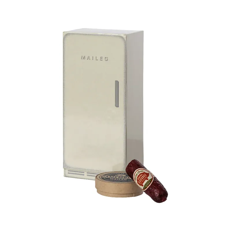 Dagaanbieding Maileg - Koelkast met inhoud 13,5cm voor bij poppenhuis