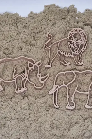 Safari stekers voor bij het Magisch Zand 3 stuks Uitverkoop