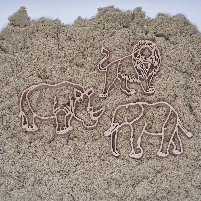 Safari stekers voor bij het Magisch Zand 3 stuks Uitverkoop