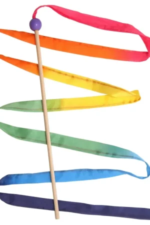 Sarah's Silks Zwaailint Danslint Regenboog Rainbow - 2,2 meter Direct Verzonden