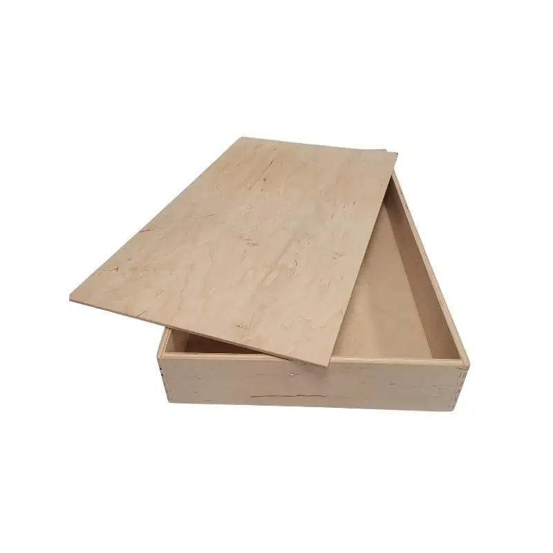 OKU - Houten speelbak 50 x 30 cm (met deksel) Direct Verzonden