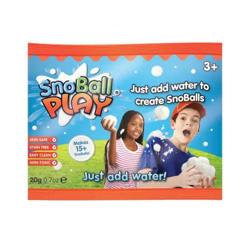 Speelsneeuw (1 zakje x 15 sneeuwballen) - Zimpli Kids Goedkoop
