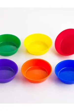 Betaalbaar EDX - Sorteerbakjes gekleurd - 6 stuks