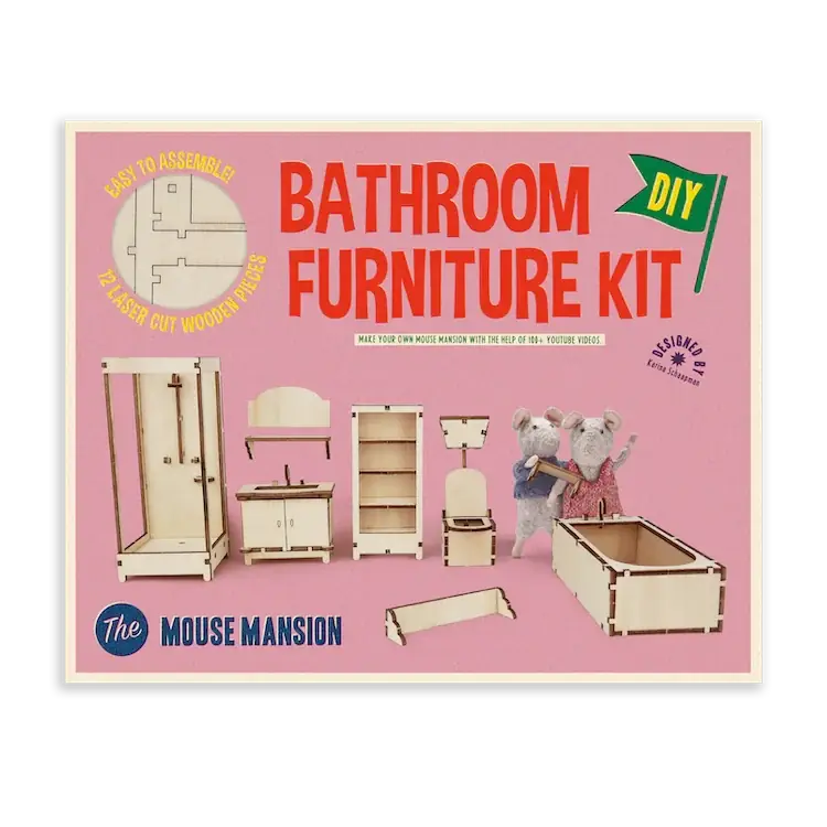 Badkamer (DIY meubelkit) - Het Muizenhuis Koop Vandaag