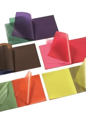 Aanbieding Vliegerpapier (5 blokken, 500 vellen, 16 x 16 cm, 11 kleuren) - Mercurius