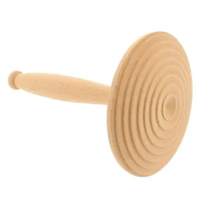 Montessori houten stempel en vijzel voor sensorisch spel 16cm Seizoensaanbieding