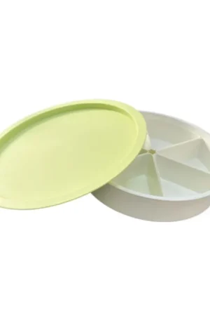 Amaya - Play Tray met 6 uitneembare componenten en groene deksel Speciale Aanbieding