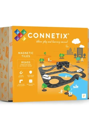 CONNETIX - Creative Roads Pack 48 stuks - magnetisch constructiespeelgoed Must-Have