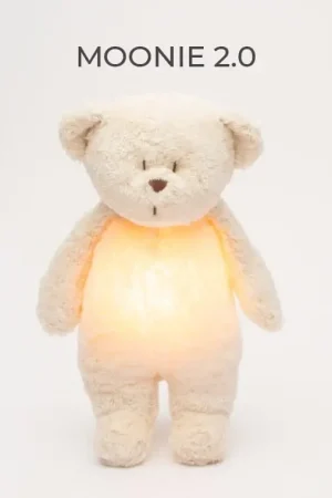 Must-Have Moonie - Slaapknuffel The Humming Bear 2.0 - Polar Natur White Noise