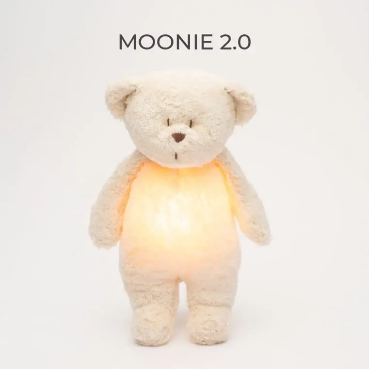 Must-Have Moonie - Slaapknuffel The Humming Bear 2.0 - Polar Natur White Noise