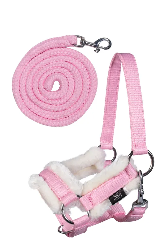 Bestel Nu HKM - Halster en halstertouw voor stokpaard Hobby Horsing - roze
