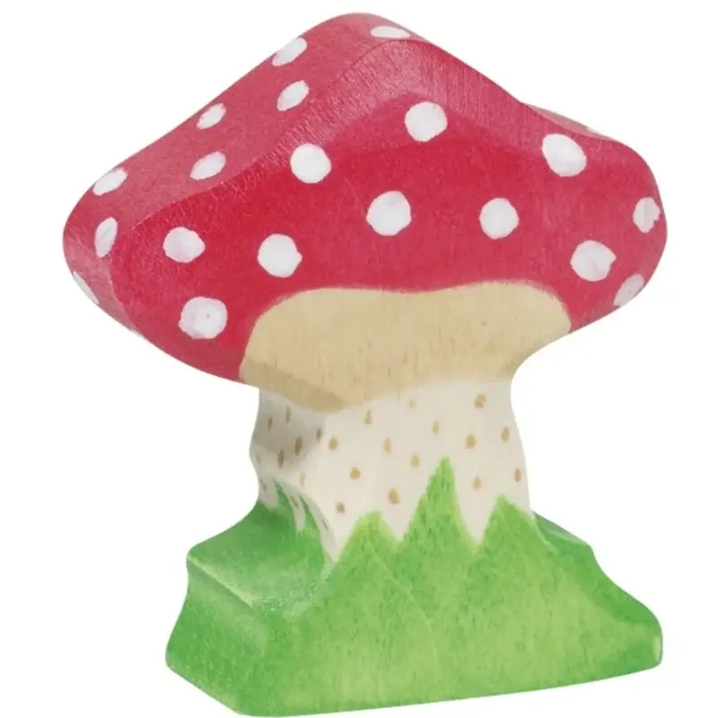 Paddenstoel 5,3 cm - Holztiger Flitsaanbieding