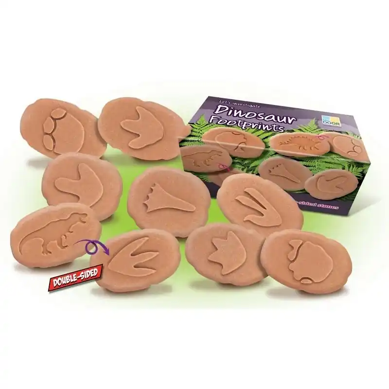 Seizoensaanbieding Dinosaurus Stempel Stenen dubbelzijdig (8 stuks) - Yellow Door