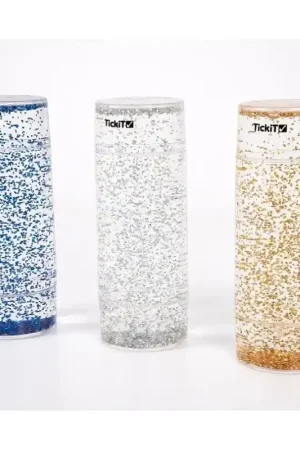 Aanbieding TickiT - sensorische glitterbuis - 3 stuks