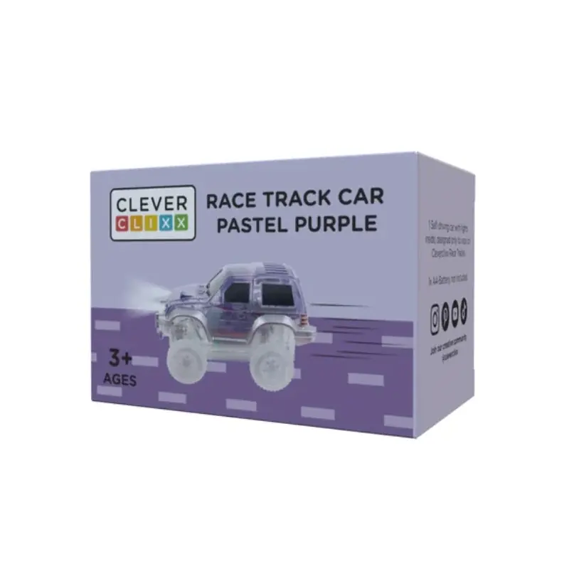 Cleverclixx - Race auto - paars Premium
