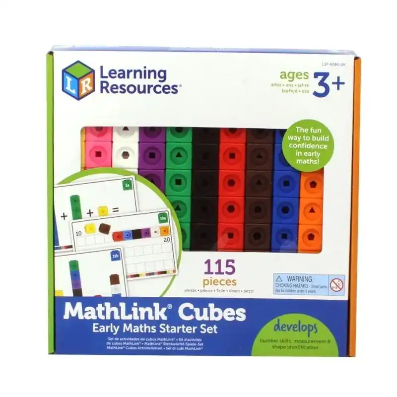 Learning Resources - MathLink® Cubes - Rekenblokjes activiteitenset Tijdelijk Beschikbaar