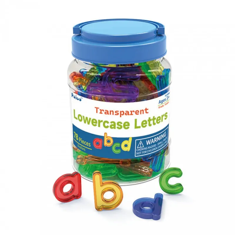 Aanbieding Amaya - 78 doorzichtige gekleurde letters