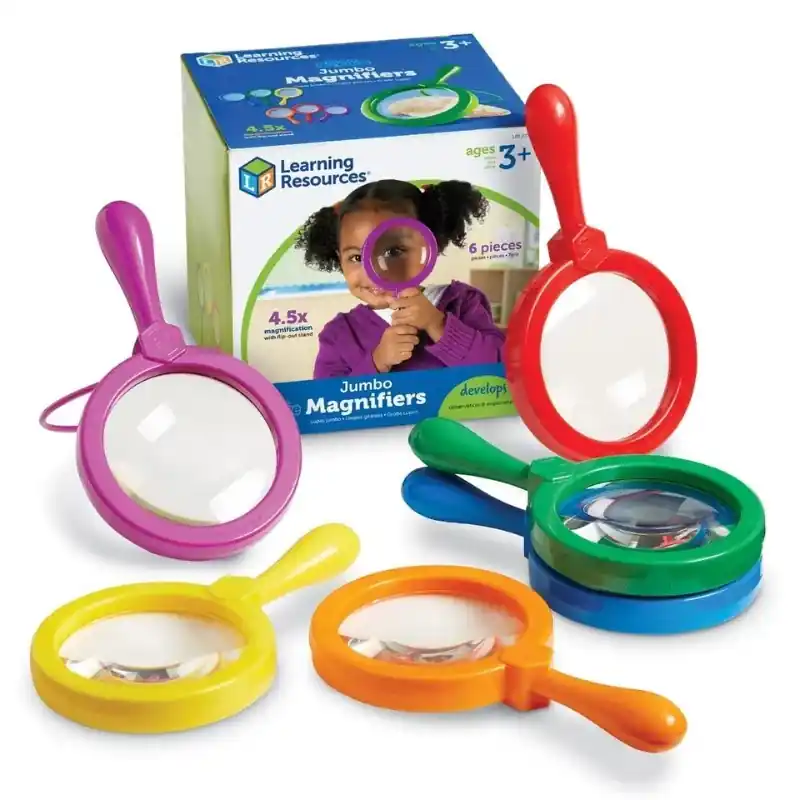 Aanbieding Grote loep (6 stuks) - Learning Resources