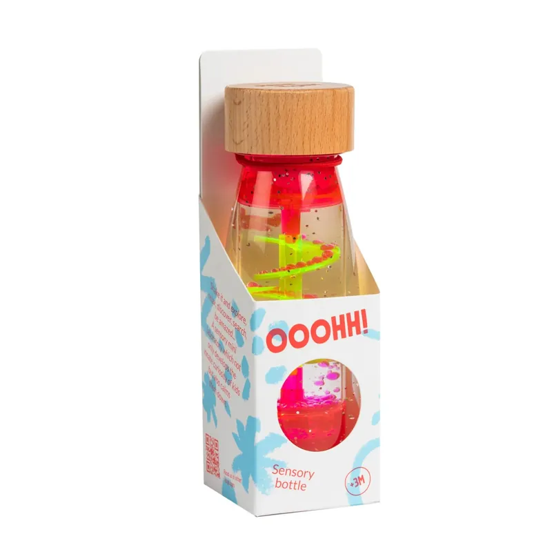 Direct Verzonden Petit Boum - Spiraal Roze - sensorische fles