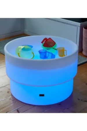 Zand- en watertafel (75cm) met verschillende kleuren licht - TickiT Exclusieve Aanbieding
