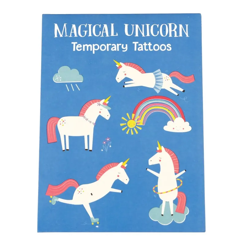 Rex London - Kinder tatoeages - Eenhoorn (18 stuks) Goedkoop