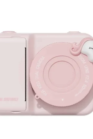 Koopje The Zoofamily - Zoo Print Unicorn - digitale kindercamera met ingebouwde printer