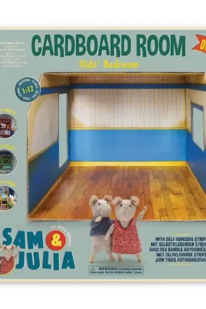 Het Muizenhuis - Kartonnen miniatuur kinderkamer Gereduceerde Prijs