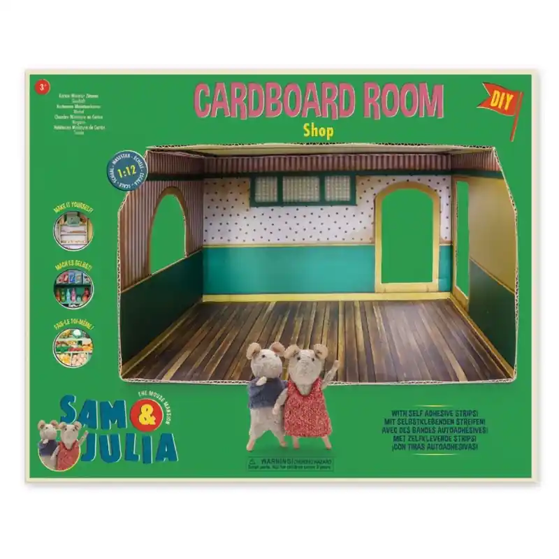 Hete Deal Het Muizenhuis - Kartonnen miniatuur winkel